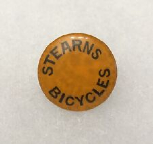 Antique 1890s 1900s Bicycle Stud Celluloid Button Pin STERNS BICYCLES Review