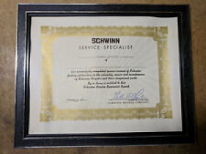 Schwinn Service Specialist Completion Certificate Cesmat February Review