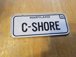 1986 Post Cereal Metal Bike License Plate State – Maryland – C-SHORE Review