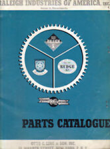 Antique Vintage 1950s Raleigh Indian Sturmey Archer bicycle parts catalogs on CD Review