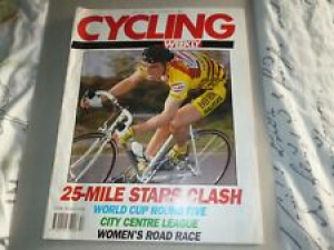 CYCLING WEEKLY VINTAGE MAGAZINE APRIL 1990 Review
