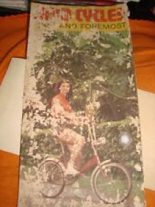 Old Vintage Hind co.  Bicycle Catalog from India 1950 Review
