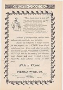 1890s/1900s VINTAGE MAGAZINE AD #B1-50 – RIDE A VICTOR BICYCLE Review