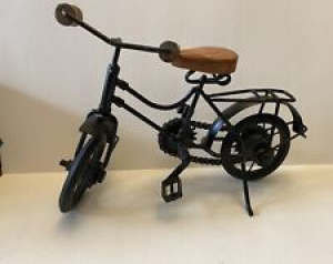 model bycicle metal with wood seat and handle bars Review