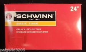 Schwinn 24″ Basic Tube Tire  Standard Schrader Valve Stem SW75305-6 Review