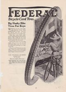 1890s/1900s VINTAGE MAGAZINE AD #B1-29 – FEDERAL BICYCLE CORD TIRES Review