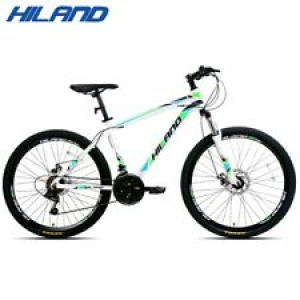 HILAND Mountain Bike Aluminum Alloy Suspension Disc Brakes 26 inch 21 Speed MTB  Review