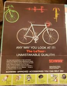 VINTAGE Advertisement Flyer SCHWINN Review