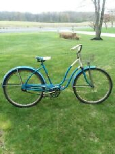 Vintage AMF Roadmaster Skyrider 26″ Ladies Bicycle, 1960’s, with Basket Review