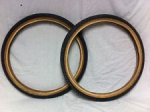 RARE Pair BLACK 20 x 1.75 CYCLEPRO F/S SNAKEBELLY TIRES Old School BMX Freestyle Review