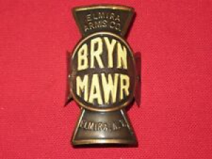 Vintage original TOC ? Bryn Mawr bicycle head badge  Review