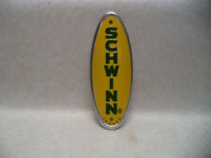 Schwinn Stingray Bicycle Headbadge Late 70’s Green Bay Packer Colors NEW!!!  Review
