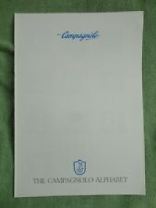 Campagnolo Alphabet catalog excellent to pristine condition 12/86 print  Review