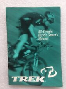 Vintage 1997-2002 TREK Bicycle ALL-TERRAIN Mountain Bike OWNER’S MANUAL Y-22 970 Review