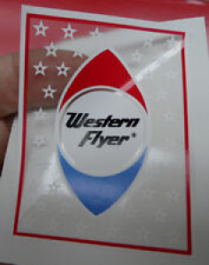 Western Flyer seat mast decal Review