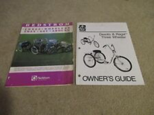 Hedstrom three 3 wheel wheeler dealer brochure catalog bicycle bike  Review