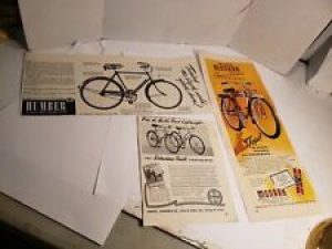 Advertising Bicycles Ads SCHWINN/MONARK/HUMBER, from 1947 Holiday Magazine Review