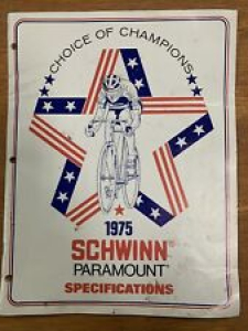 1975 Schwinn Paramount (catalog/spec book) Review