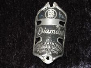 Vintage original Diamant bicycle bike head badge vintage prewar Review