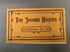 1903 Fay Juvenile Bicycles Catalogue No.10   3 1/2” X 6 Review