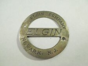 Vintage Elgin Company Newark, New Jersey Bicycle Head Badge Emblem #2 Review