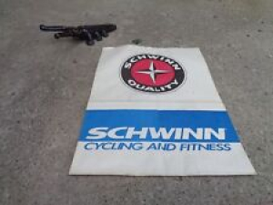 VINTAGE NOS SCHWINN DEALER “CYCLING & FITNESS” 17″ X 12″ GROCERY SIZE PARTS BAG  Review