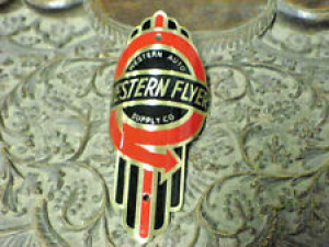 Western Flyer Bike Badge Emblem Etched Brass 1950s – 1960s Review