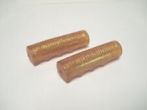 VINTAGE NOS OGK HUNT WILDE STYLE MINI JR. CHILD COPPER BICYCLE TRICYCLE GRIPS  Review