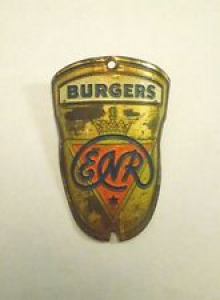 Vintage Burgers ENR Bicycle Head Badge Emblem  Review
