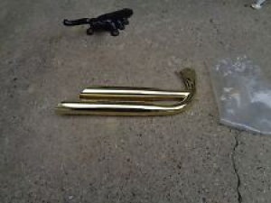 VINTAGE NOS GOLD TONED DUEL PIPE BICYCLE “MUFFLER” SHARP Review