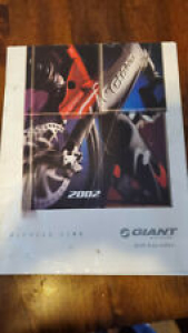 2002 Giant Bicycles Retail Catalog Brochure  Review