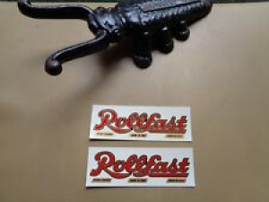 VINTAGE NOS “ROLLFAST pat.pending/made to last/made in usa” WATER SLIDE DECALS Review