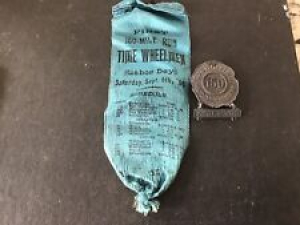 1896 Bicycle Bike Race Time Wheelmen Ribbon Medal Phila – Wilmington DE 150 Mile Review
