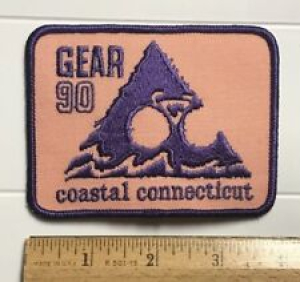 Gear 1990 Coastal Connecticut CT Bicycling Cycling Embroidered Patch Review