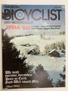 American Bicyclist And Motorcyclist Magazine December 1980 Review