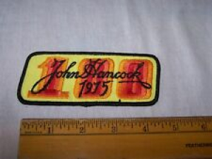 1975 JOHN HANCOCK 100 Patch Cycling Event – Bicycle – Estate Find Review
