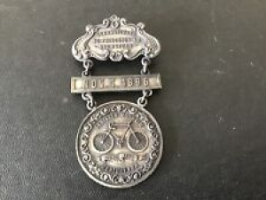 1896 Bicycle Bike Race Century Run Pin Medal Germantown To Princeton & Return Review