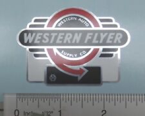 Western Flyer Tricycle badge decal Review