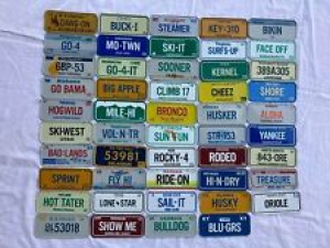 VTG 1984 49 STATES LICENSE PLATES WHEATIES CEREAL Review