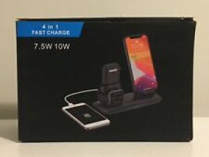 Wireless Charger iPad iPhone Pro Max Watch Airpod  4 in 1 Quick Charging Station Review