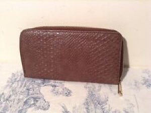 French Faux Croc Skin Clutch Purse (P38) Review