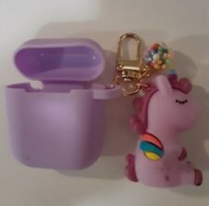 iphone airpod apple Case, unicorn keychain, Bluetooth headphone protective cover Review