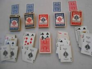 VINTAGE 6 DECKS / 1 SEALED BICYCLE PLAYING CARDS 48 PINOCHLE AIR COMPLETE STUD Review