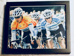 Lance Armstrong, Tom Danielson, Tour De Georgia 2005 Bicycle Race 8×10 Framed  Review