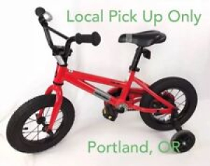 Novara Polpo 12″ Boy / Girl  Red Bike Little Kids Bicycle W/ Training Wheels Review