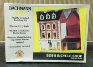 Bachmann Plus – HO Scale #35123 Bob’s Bicycle Shop Building Kit Review