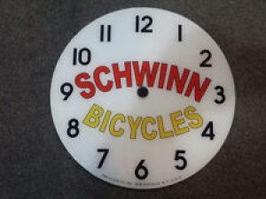 *NEW*14.25″ SCHWINN BICYCLES OIL RD GLASS FACE PAM CLOCK Review
