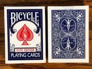 1 DECK Bicycle Elite (blue) playing cards FREE USA SHIPPING! Review