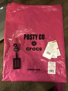 BAG, HOOK, & PRICE TAG ONLY – Post Malone X Crocs PINK – Size Mens 9 – BAG ONLY Review