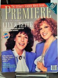 PREMIERE MAGAZINE JUNE 1988 LILY TOMLIN / BETTE MIDLER COVER; CROC DUNDEE II Review